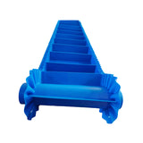 Conveyor Belt with Skirts and Cleats